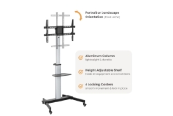 Equip Bodenstandhalter 37-86/1TFT 50kg Rotate LFD si lite Retail