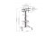Equip Bodenstandhalter 37-86/1TFT 50kg Rotate LFD si lite Retail