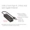 Club3D Adapter USB 3.2 Typ A > 3x USB 3.2 Typ A/LAN retail