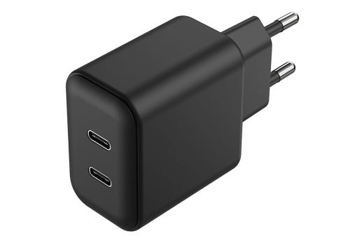 2GO Ladegerät 45W 2-Port 2x USB-C, schwarz