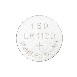 Knopfzellen-Batterie Alkali-Mangan LR54/AG10, 10 Stück