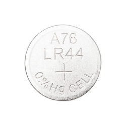 Knopfzellen-Batterie Alkali-Mangan LR44/AG13, 10 Stück