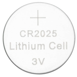 Knopfzellen-Batterie Lithium CR2025, 4 Stück