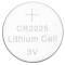 Knopfzellen-Batterie Lithium CR2025, 4 Stück