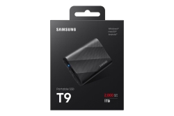 SSD 1TB Samsung Portable SSD T9 USB3.2 Gen.2x2 black retail