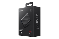 SSD 1TB Samsung Portable SSD T9 USB3.2 Gen.2x2 black retail