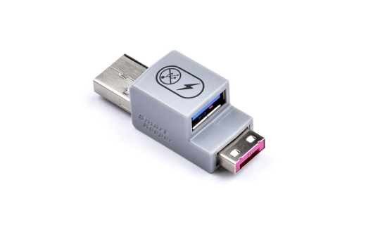 SmartKeeper Basic USB-A Port Smart Data Blocker pink