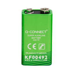 Batterie Alkali-Mangan 9V, 6LR61/E-Block, 1 Stück