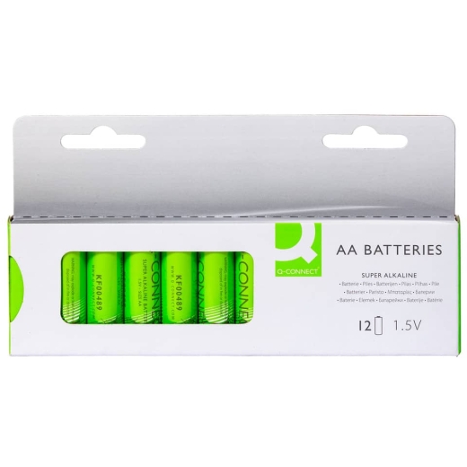 Batterie Alkali-Mangan, LR6/AA/Mignon, 12 Stück