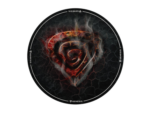 Genesis Bodenschutzmatte TELLUR 400 ROUND LAVA (1,0m)