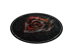 Genesis Bodenschutzmatte TELLUR 400 ROUND LAVA (1,0m)