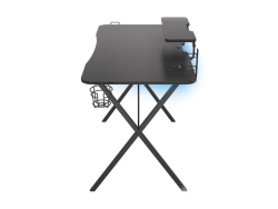 Genesis Gaming Tisch HOLM 300 RGB schwarz (120cm x 75cm)