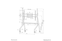 Neomounts BOS 55-86 1TFT schw. Max. 76KG