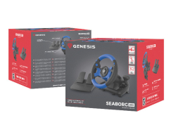 Genesis Gaming Lenkrad SEABORG 350 für PC/XBOX/PS