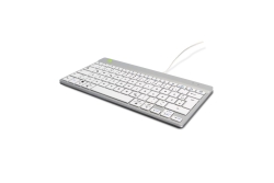 R-Go Tastatur Compact Break DE-Layout verkabelt weiß