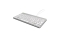 R-Go Tastatur Compact Break DE-Layout verkabelt weiß