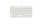 R-Go Tastatur Compact Break DE-Layout verkabelt weiß