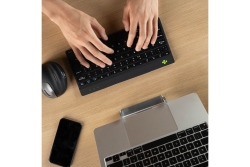 R-Go Tastatur Compact Break IT-Layout kabellos schwarz