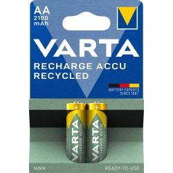 Batterie Akku Recycled, HR06/AA/Mignon, NiMH 2100 mAh, 2...