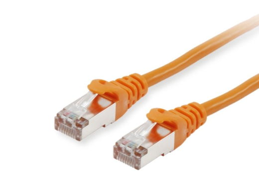 Equip Patchkabel Cat6 S/FTP 2xRJ45 1.50m orange LSZH Polybeutel