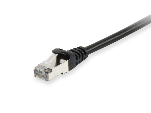 Equip Patchkabel Cat6 S/FTP 2xRJ45 1.50m schwarz LSZH Polybeutel