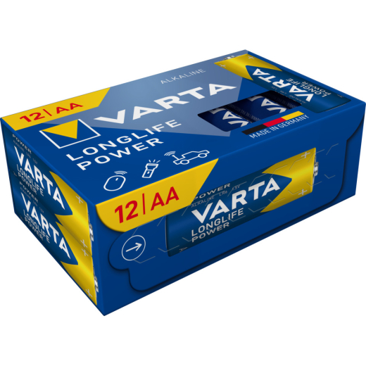 Batterie Longlife Power Cube Pack, LR6/AA/Mignon, 12 Stück
