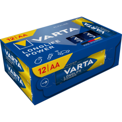 Batterie Longlife Power Cube Pack, LR6/AA/Mignon, 12...