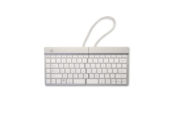 R-Go Tastatur Split Break US-Layout kabellos weiß