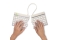 R-Go Tastatur Split Break US-Layout kabellos weiß