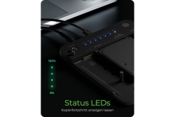 Docking- & Klonstation IcyBox M.2 NVMe SSD zweifach retail