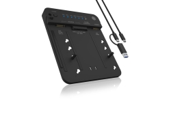 Docking- & Klonstation IcyBox M.2 NVMe SSD zweifach retail