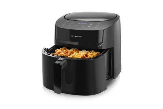 Emerio Heißluftfritteuse, Smart Fryer, 7,2L,schwarz,Cool t