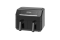 Emerio Heißluftfritteuse, Smart Fryer, 3,6+3,6L, Cool touch