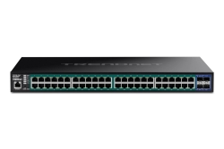 TRENDnet 52-Port Gigabit Web Smart PoE+ Switch w.10G SFP+