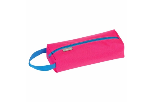 PAGNA Schlampermäppchen recycled PET 22x8x5cm eckig dun.rosa