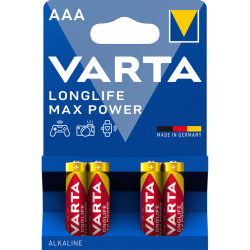 Batterie Alkali-Mangan Longlife Max Power, LR6/AA/Mignon,...