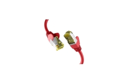 EFB RJ45 Patchkabel S/FTP Cat.6a PIMF 1.00m rot