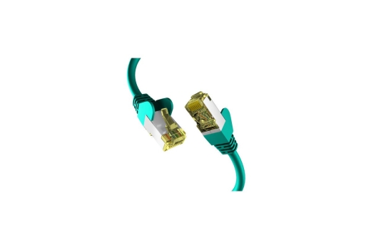 EFB RJ45 Patchkabel S/FTP Cat.6a PIMF 1.00m grün