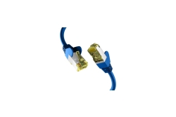 EFB RJ45 Patchkabel S/FTP Cat.6a PIMF 5.00m blau