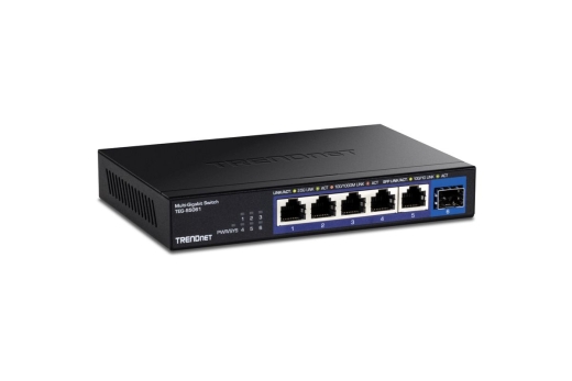 TRENDnet 6-Port 2.5G Unmanaged Switch with 10G SFP+ Port