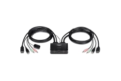 TRENDnet KVM Switch 2-Port Kit 4K DisplayPort