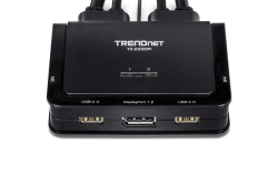 TRENDnet KVM Switch 2-Port Kit 4K DisplayPort