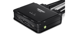 TRENDnet KVM Switch 2-Port Kit 4K DisplayPort