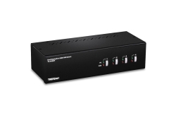 TRENDnet KVM Switch 4-port Dual Monitor DisplayPort