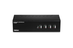 TRENDnet KVM Switch 4-port Dual Monitor DisplayPort