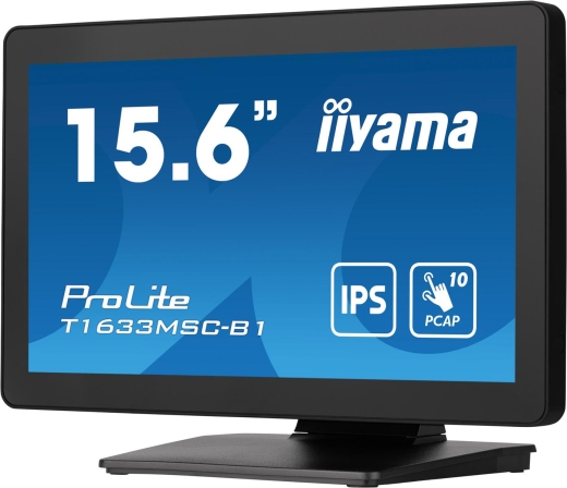IIYAMA 39.5cm (15,6) T1633MSC-B1 16:9 M-Touch HDMI+DP+USB retail