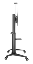MANHATTAN Aluminium TV-Ständer rollbar 70-120 140kg...