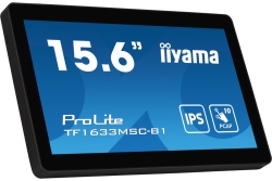IIYAMA 39.5cm (15,6) TF1633MSC-B1 16:9 M-Touch HDMI+DP bl. retail