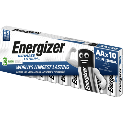 Batterie Lithium Ultimate, LR6/AA/Mignon, 10 Stück