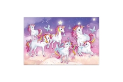 HERMA Schreibunterlage Einhorn 55x35 3Stück